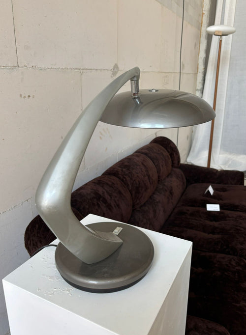 Fase Boomerang desk table lamp Madrid Spain. Beautiful light from the 1960s and early 1970s